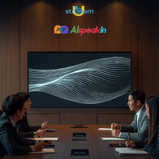 AI Ubestream AIspeakin RC｜AI 即時多語語音轉寫系統（可離線地端）